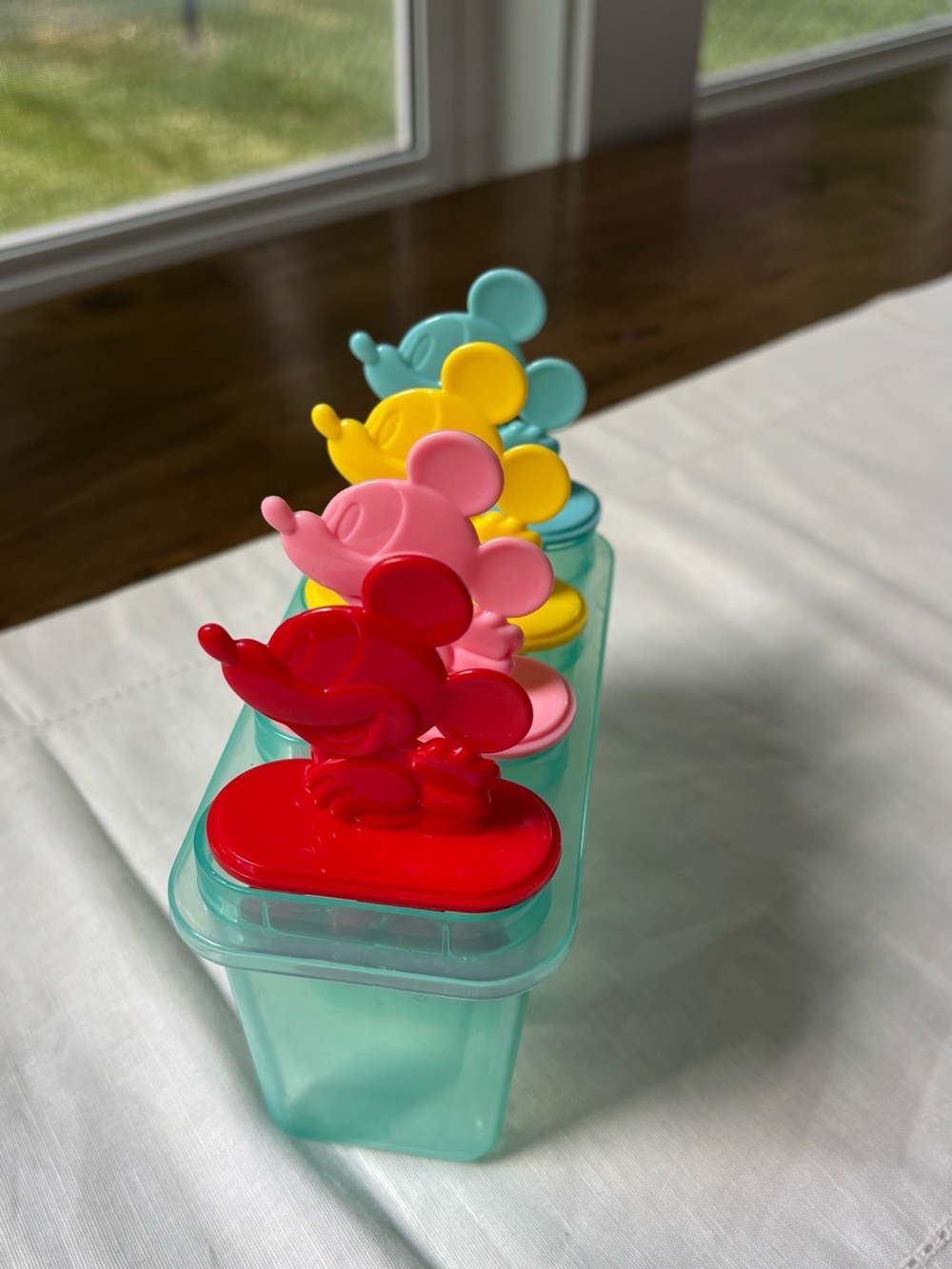 Mickey Mouse Kids Popsicle Mold Set with Mickey Handles Disney